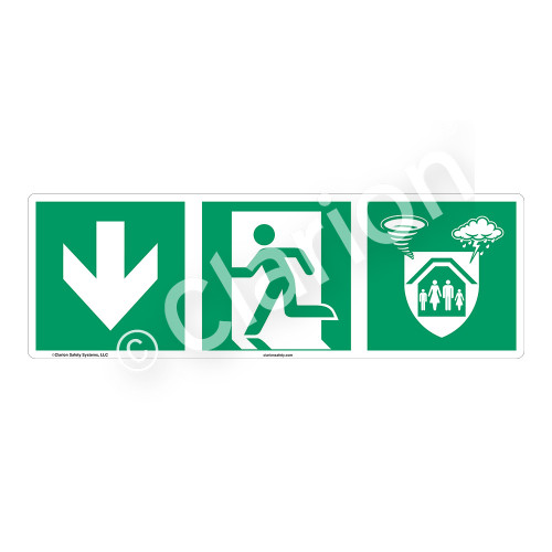 Storm Shelter Sign (F1313-)