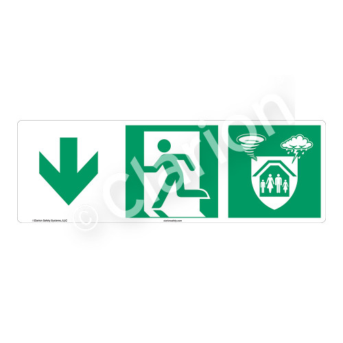 Storm Shelter Sign (F1314-)