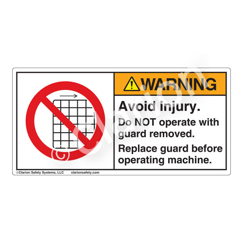 Equipment and Process Labels | Clarion Safety Systems