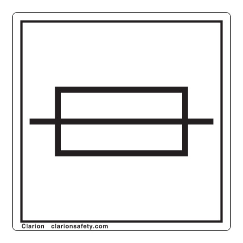 Fuse Label (IEC5016a-)