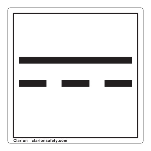Direct Current/DC Label (IEC5031a-)
