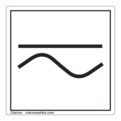Both Direct And Alternating Current Label (IEC5033a-)