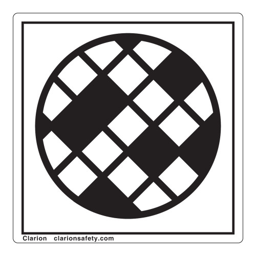 Filter Changing/Cleaning Label (IEC5575a-)