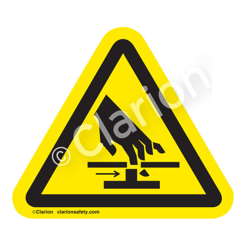 Cutting of Hand/Moving Parts Label (IS1025-)