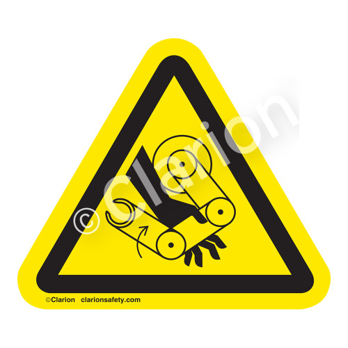 Hand Crush/Robot Label (IS1117-)