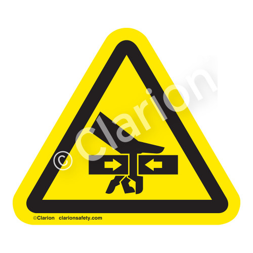 Hand Crush/Force From Two Sides Label (IS1162-)