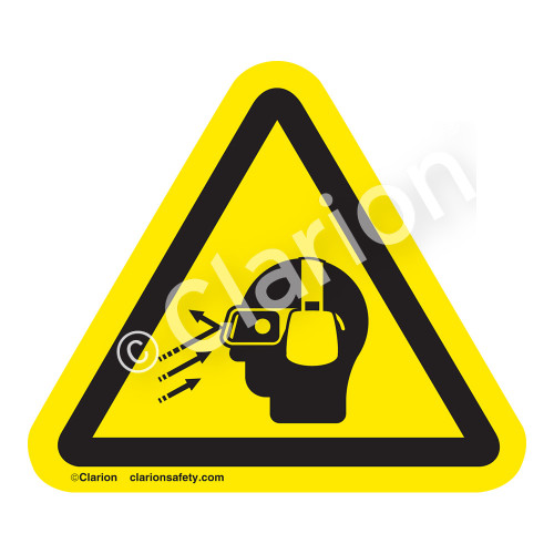 Flying Debris/Loud Noise Label (IS3002-)