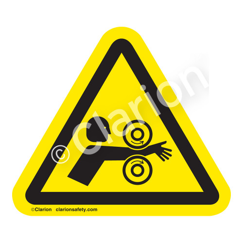 Arm Entangle/Rollers Right Label (IS4004-)