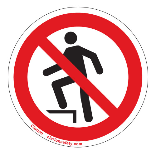 Do Not Step Label (IS5080-)