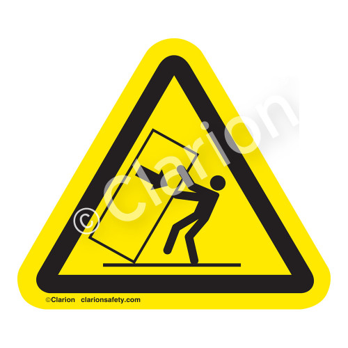 Body Crush/Tipover Hazard Label (IS5157-)