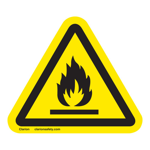 Burn Hazard Safety Labels | Clarion Safety Systems