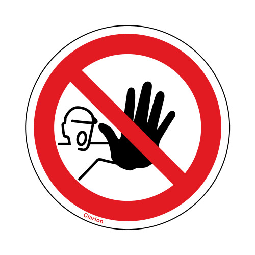 Authorized Personnel Labels | Clarion Safety Systems