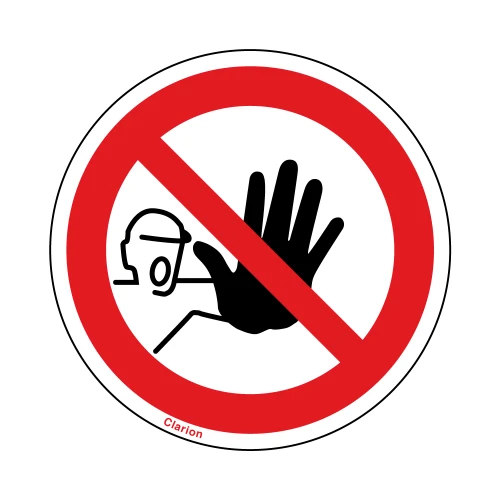 No Access For Unauthorized Persons Label (IS6062-)