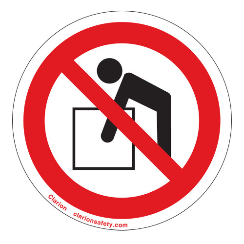 Do Not Lift Label (IS6084-)
