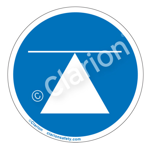 Center Of Gravity Label (IS6140-)