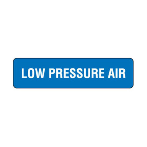 Low Pressure Air Label (LOWPA-)