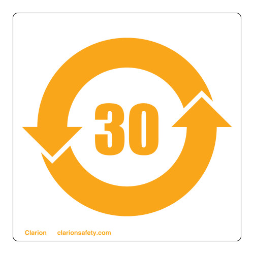 RoHS China Label (ROHSC-30)