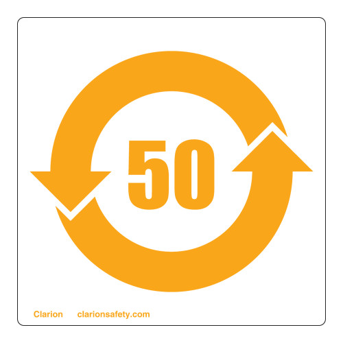 RoHS China Label (ROHSC-50)