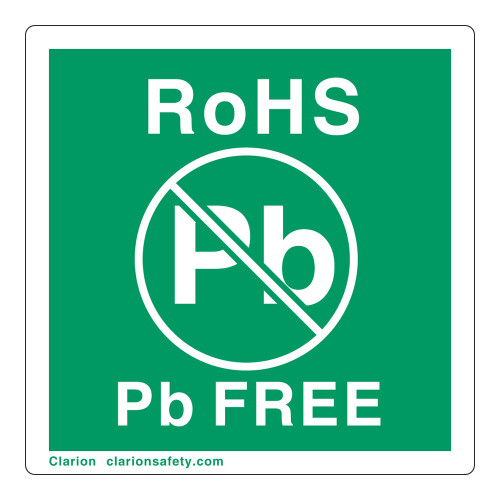 RoHS Pb Free Label (ROHSEU-15)