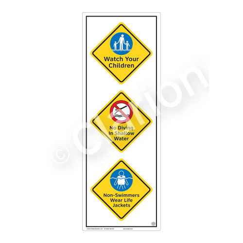 Watch Your Children Sign (WSS2321-54b-e) )