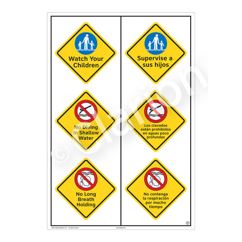 Watch Your Children Sign (WSS2322-55b-esm) )