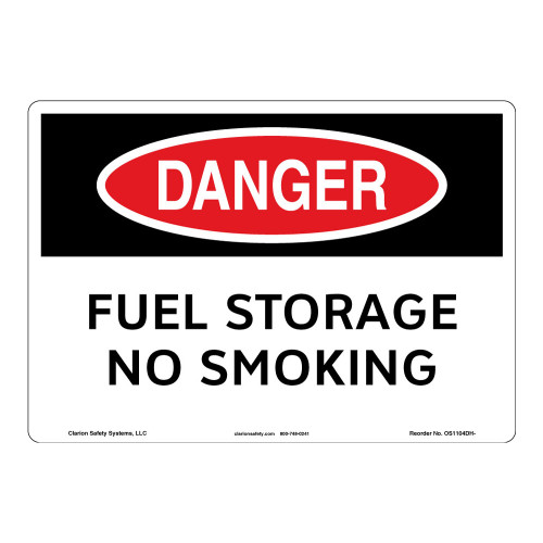 Danger/Fuel Storage Sign (OS1104DH-)