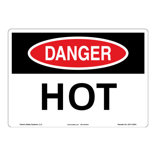 Danger/Hot Sign (OS1112DH-)