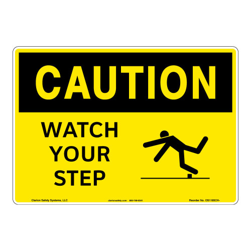 Caution/Watch for Forklifts Sign (OS1197CH-) Sign