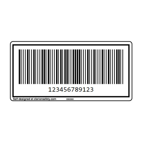 Custom MSI Barcode Label