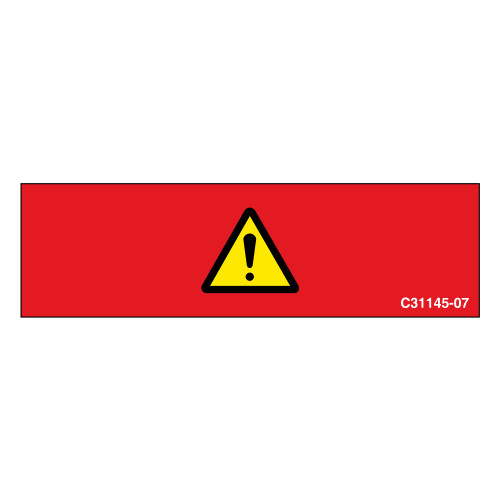 Wordless Danger Signal Panel (C31145-07 )