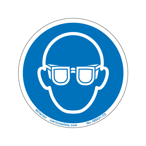 Wear Eye Protection (IS6031-TD)