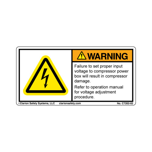 Warning/Failure To Set (C7202-02)