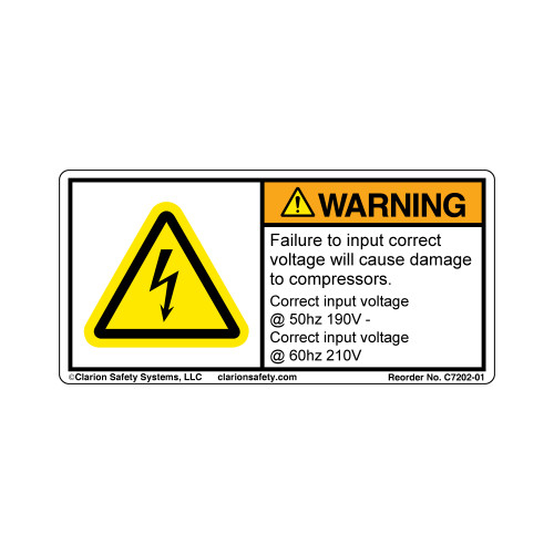 Warning/Failure to Input (C7202-01)