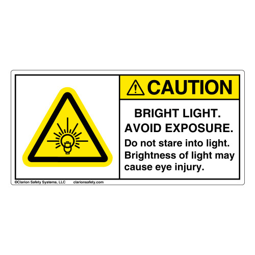 Caution/Bright Light (H6133-TJCH)