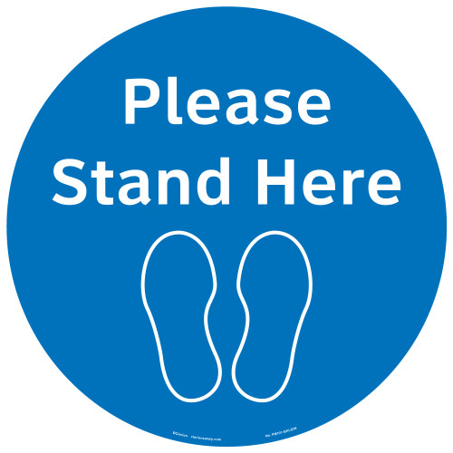 Please Stand Here (FM101-BALD38)