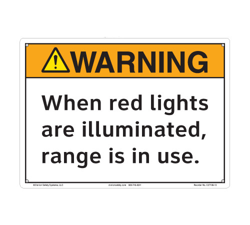 Warning/When Lights are Illuminated (C27109-13)