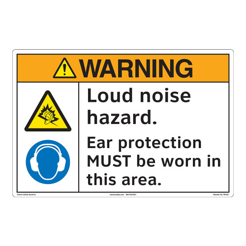Warning/Loud Noise Floor Marker (FM162-)