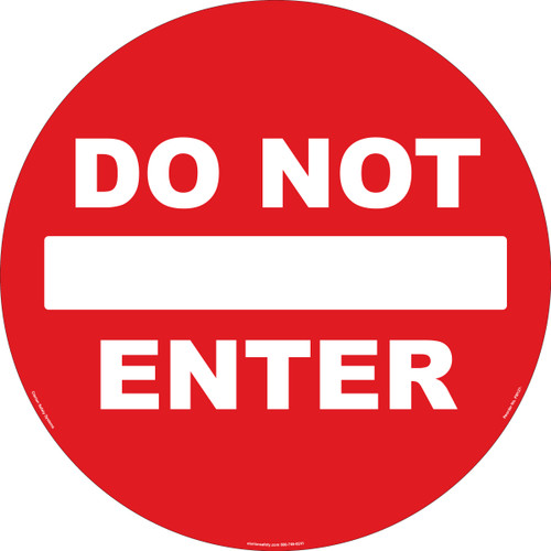 Do NOT Enter Floor Marker (FM127-) 