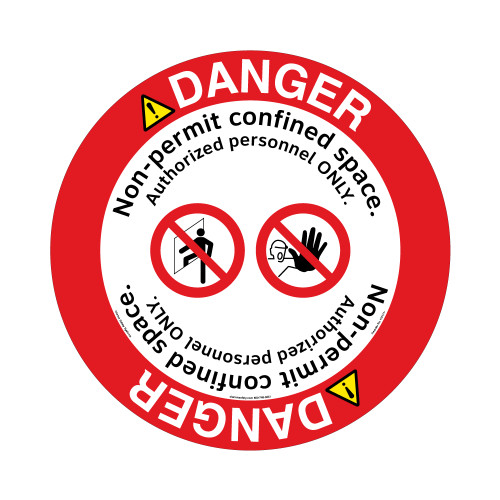 Danger/Non-Permit Floor Marker (FM171-)