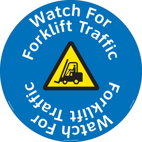 Watch For Forklift Traffic (FM197-)