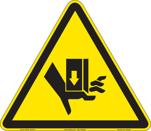 Hand crush/force from above (FIS1004-)