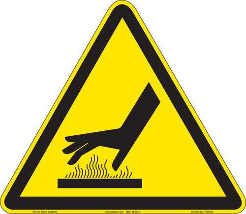 Burn Hazard/Hot Surface (FIS1024-)