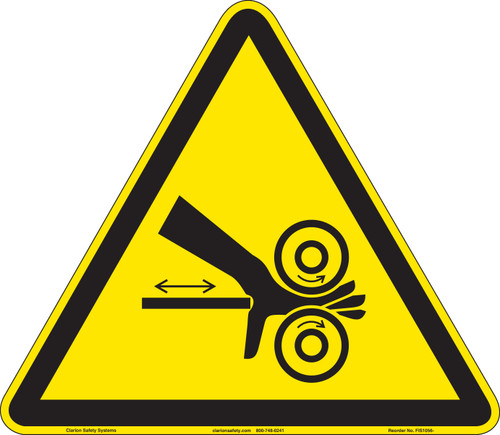 Hand Crush/Roller Pinch Point (FIS1056-)