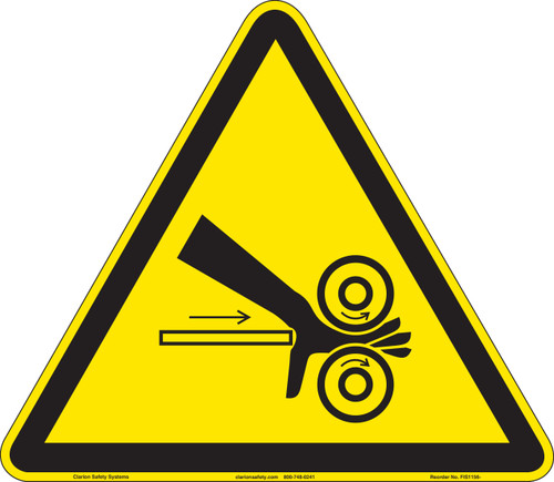 Hand Crush/Roller Pinch Point (FIS1156-)