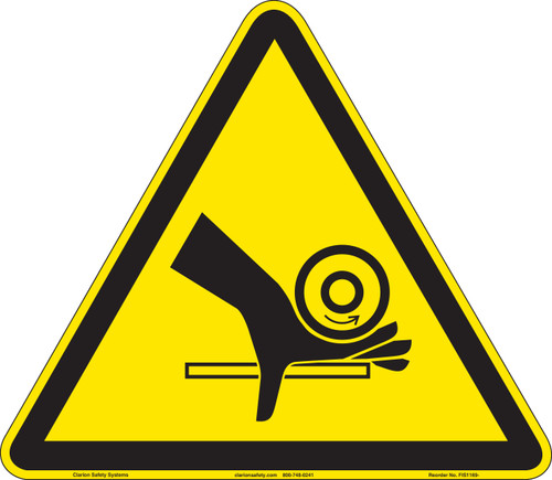 Hand Crush/Roller Pinch Point (FIS1169-)