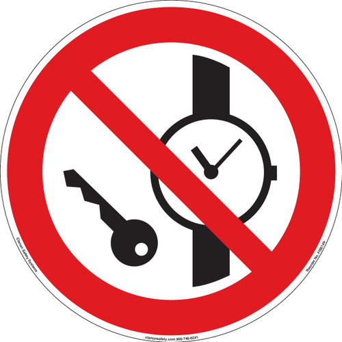 No Metal Articles Or Watches (FIS6149-)