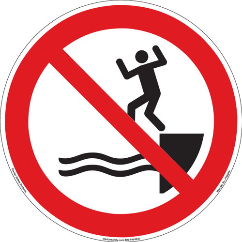 No Jumping Into Water (FIS6644-)