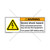Warning/Severe Shock Hazard Label (H6010-KEWHP-62)