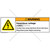 Warning/Hazardous Voltage Label (H6010-SPWHTT)
