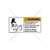 Warning/Moving Parts Label (1158-M4WHPL Wht)